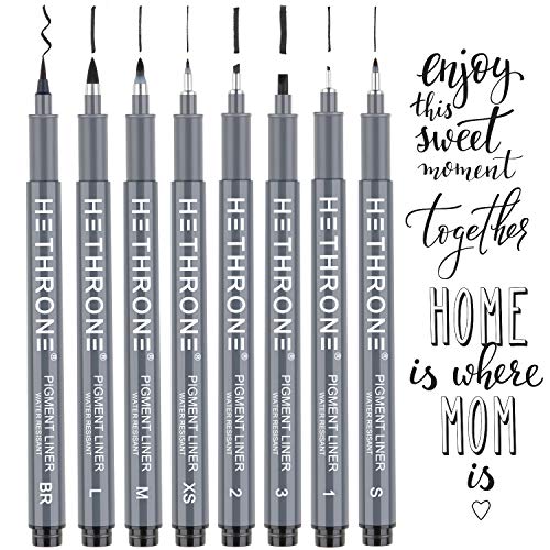  Hethrone Markers for Adult Coloring - 100 Colors Dual Tip  Brush Pens Art Markers Set, Fine Tip Markers for Calligraphy Painting  Drawing Lettering (100 Colors Black Lion) : Arts, Crafts & Sewing