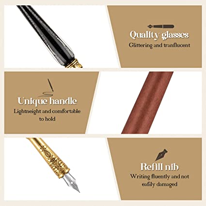 Hethrone Calligraphy Pens Hand Lettering Pens 8 Size Black Calligraphy –  HETHRONE