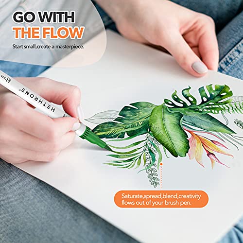 Watercolour Brush Pen – Set of 20 – Educational Art Supplies